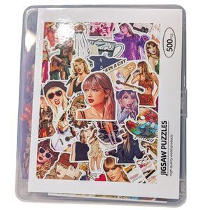 💜 Taylor Swift Jigsaw Puzzle 500 Pieces Eras Tour Fan Gift Merch Sealed